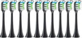 10PCS Toothbrushes Head Compatible for X3/X3U/X5(10 Black)