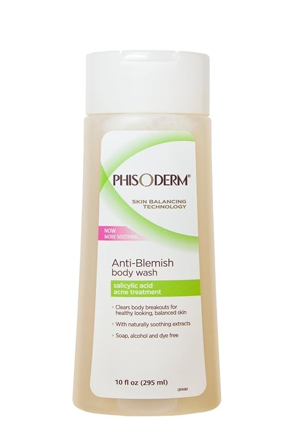 pHisoderm Anti Blemish Body Wash 10oz. Pack of 3