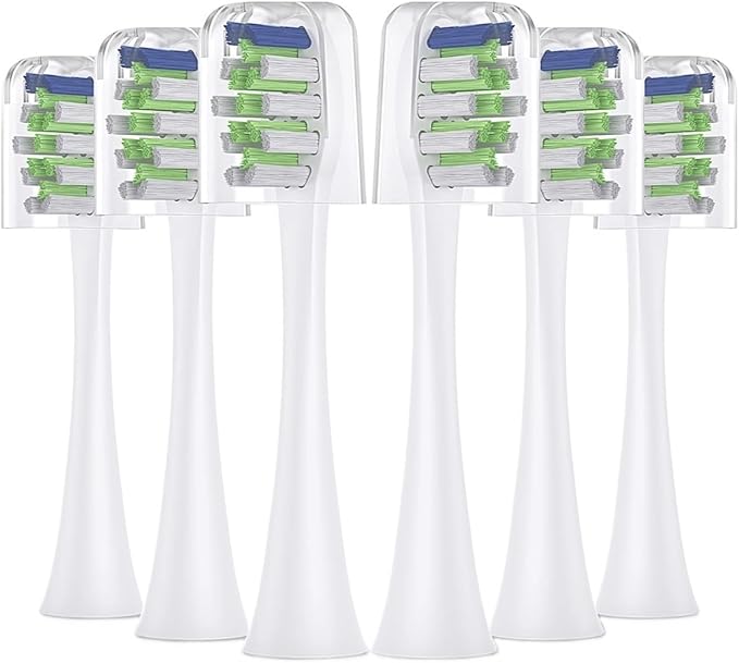 4 Pcs/lot Toothbrushes Head Compatible for S100 and S700 Sonic Toothbrush(4pcs Black-B)