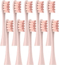 10PCS Brush Head ReplacementCompatible for Electric Toothbrush Soft Bristle X/X PRO/ Z1 Brushes Replaceable(10 Pink)