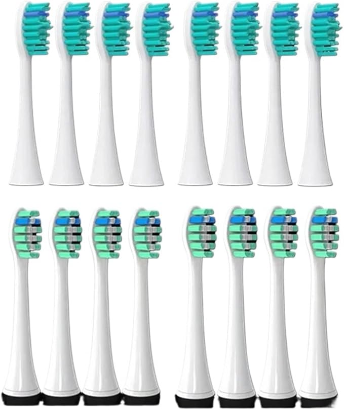 Replacement Brush Heads Compatible for Toothbrush Head HX3 HX6 HX9 Series HX3210 3211 6150 6500 6510 6530 9342 6730(8P2 8P4)