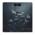 Dragonfly Silhouette Bathroom Scale for Body Weight Bathroom Weighing Scale with Backlit LCD Display Highly Accurate Measures Weight Up to 180kg