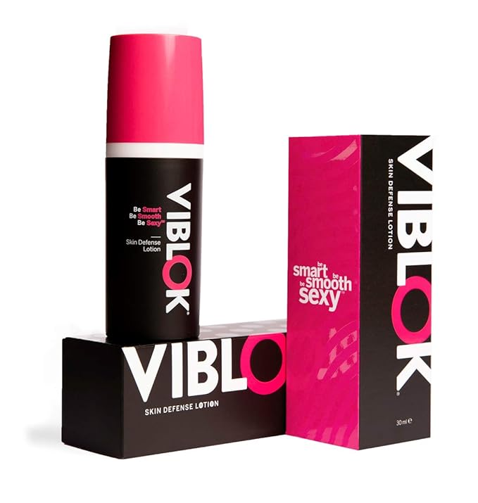VIBLOK Skin Defense Post-Shave Lotion 100% Non-toxic and Hypoallergenic 1.01 Fluid Ounces
