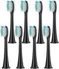 Electric Toothbrush Head(8pcs Black)