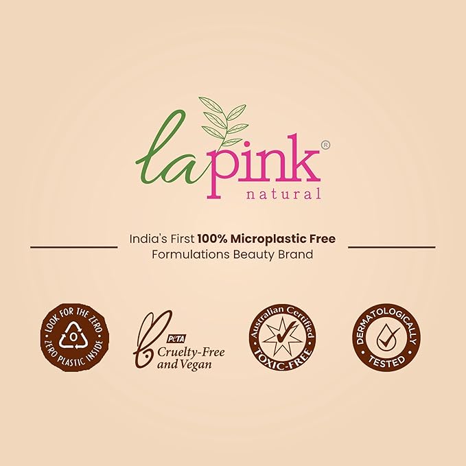 La Pink Lily Blossom Shower Gel with White Haldi &amp Flower Extracts | For Soothing &amp Calming Skin | 100% Microplastic Free Formulation 250 ML