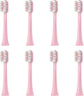 Compatible for Replacement Toothbrush Heads for Sarmocare S100 S200 S600 S700 S800 S900 S710 S820 S910 Electric for Hyundai X100(8pcs Pink)