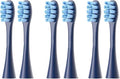 6 pcs Replacement Brush HeadsCompatible for Oclean Flow/X PRO/X /F1/Z1/One/ Air2 Toothbrush Nozzles(6 pcs Blue)