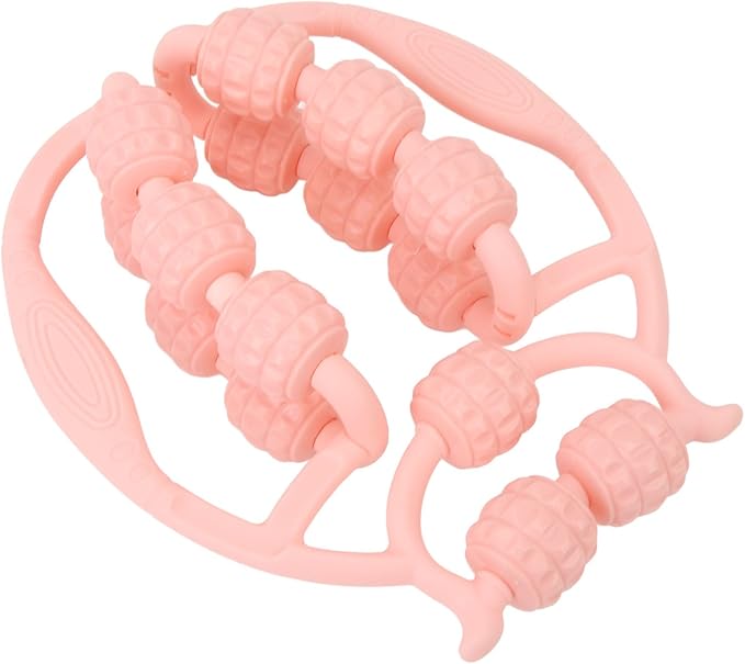 Leg Clamps Circle Roller Portable 15 Wheel Massage Roller for Arm