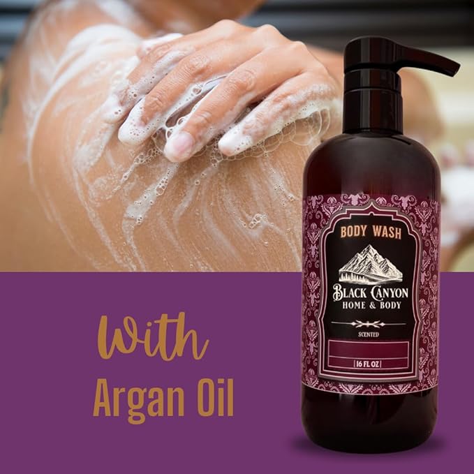 Black Canyon Citrus Basil Scented Body Wash 16 Oz