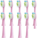 10PCS Replacement Toothbrush Heads Compatible for D5/D5S/D5Z/D8X/D8Z/D9/D10 Soft Electric(10PCS Pink)
