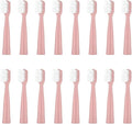 Replacement Toothbrush Heads Compatible for S12/HYUNDAI XM-806/ACA ALY-HYS01W/TSOP/Royalstar/INPHIC Bristles(16pink)