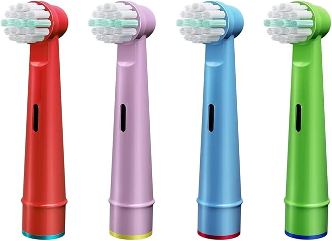 Replacement Toothbrush HeadsCompatible For Oral B Compatible For Braun Electric Toothbrushes Brush Head Refills 1000 1500 3000 7000 7500 8000(Black-20 Pcs)