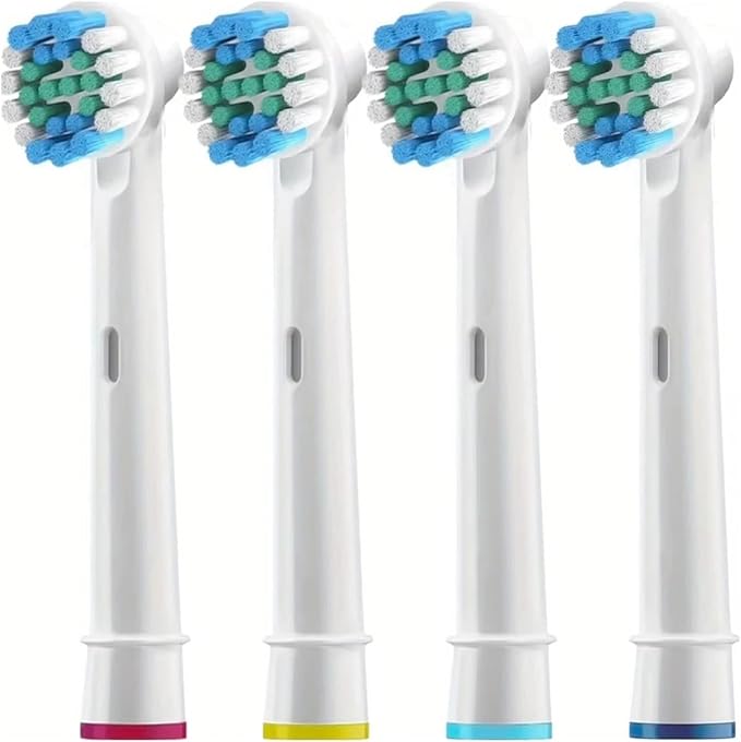 4/12/16Pcs Replacement Toothbrush Heads Compatible for Oral-BBraun Electric Toothbrush Heads Brush Heads(Standard 4pcs)