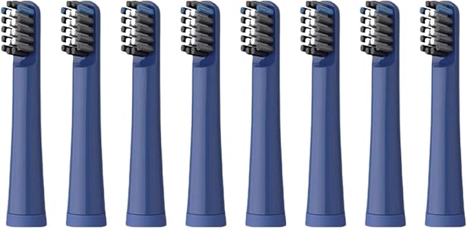 Compatible For Realme N1 N2 Electric Toothbrush Replacement Heads Sonic Smart Brush Heads Soft Bristle Nozzles(8pcs)