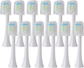 Replacement Brush Heads Compatible for X3U/X3Pro/X5/V1/D2/D3 12pcs Bristle Electric Toothbrush Sealed Packed