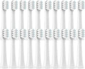 Compatible for 20/50/100PCS PCS for MIJIA T100 Brush Heads Replacement Soft Bristle Sonic Electric Toothbrush Nozzles(50White)