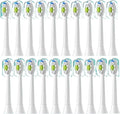 Replacement Toothbrush Heads Compatible with Philips Electric for EasyClean HealthyWhite and Other Snap-On Handles(20pcs White)