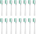 Toothbrush Replacement Heads Compatible for SOOCAS MT1 Spark Electric Soft Dupont Bristles Nozzles4/8/16pcs(16pcs White)