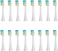 Replacement Toothbrush HeadCompatible for SOUNESS Electric SN801/ST903/ST901/ST905/ST802/SN-P1(16white Whitening)