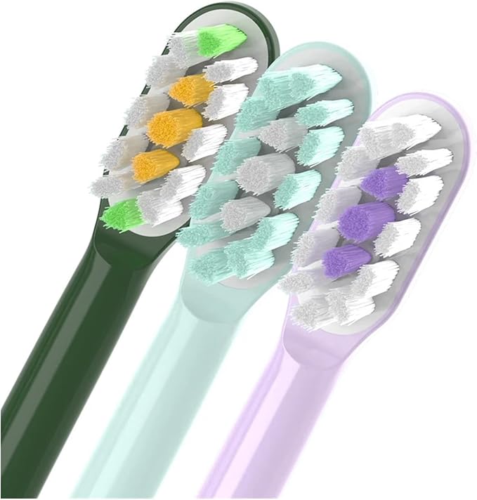 Wholesale Copper Free 20/50/100PCS Replacement Brush HeadCompatible for X3/U/X5 Caps Soft Clean Vacuum Nozzles(20Purple)