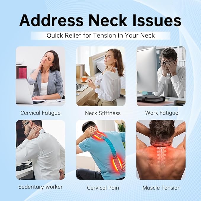 Neck Massager Pillow for Pain Relief deep Tissue Shiatsu Neck and Shoulder Massager with HeatCordless Massage PillowIdeal Gifts for Mom Dad Women Men (Cream)