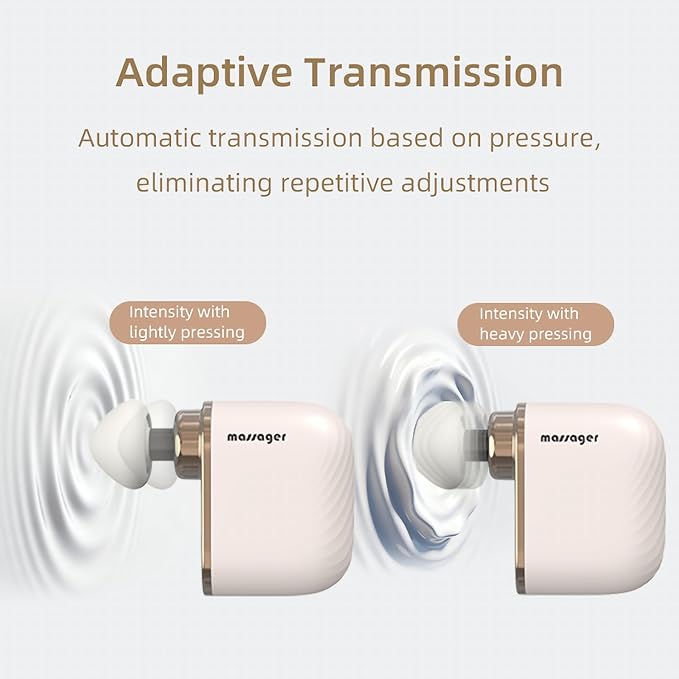 EK-Mi2 Portable Mini Massage Gun – Deep Tissue Muscle Massager for Body Neck &amp Shoulder Quiet Handheld Percussion Therapy Rechargeable Lightweight Professional Massager