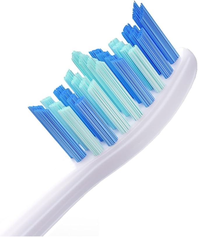 4 Pcs Replacement Brush HeadsCompatible for Electric Toothbrush Head Teeth Cleaner and Plaque Removal with Dust Cover(White)