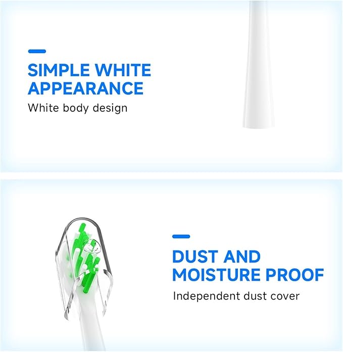 16/20Pcs Toothbrushes Head Compatible for Y1S/Y4/U1/U2/U3/P1/P4(16pcs)