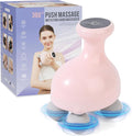 DEITY 4 Heads Handheld Massage Gun Deep Tissue Electric Body Massager Percussion Muscle Massager for Easing Shoulder and Back Tension with Reverse Thrust Function