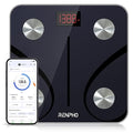 RENPHO Bluetooth Body Fat Scale Digital Weight Scale Bathroom Smart Body Composition Analyzer Wireless BMI Compact Scale Health Monitor with Smartphone APP 396 lbs
