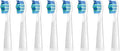 Replacement Electric Toothbrush Heads Compatible with Fairywill FW-507/508/551/515/917/959/2011/D1/D3/D7/D8(8whtie)