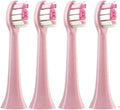 4Pcs 10Pcs Replacement Brush HeadsCompatible for Philips HX6064 HX6930 HX6730 Sonic Electric Toothbrush Vacuum(4PCS-C2-Pink)
