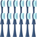 12PCS Replacement Brush HeadsCompatibility for Oclean X/X PRO/ Z1/ F1/ One/Air 2 /SE Sonic Electric Toothbrush(12pcs Blue)