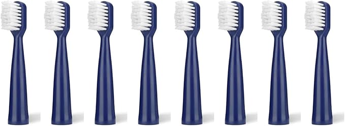 Replacement Toothbrush HeadsCompatible for Jianpai S12/HYUNDAI XM-806(8blue)