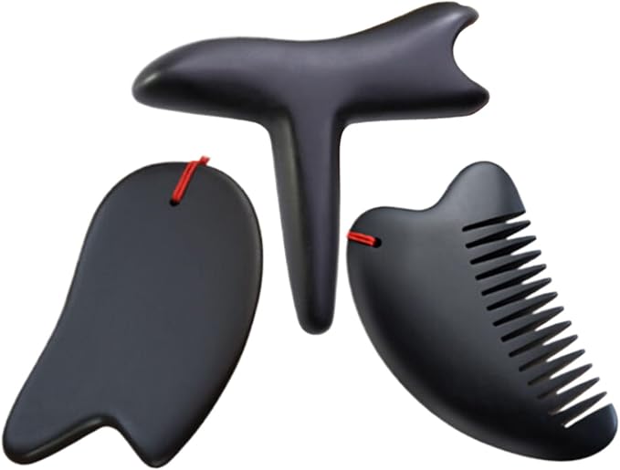 泗滨砭石按摩棒 Leg Arms Back Calves Roller Massage Roller Stick 器点拨筋点按压锥棒按脚部足底工具三角雀 HomeOffice Body Electric Massagers