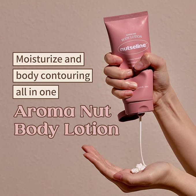 Duo: Aroma Nut Slim Fit Body Lotion &amp Aroma Nut Slim Fit Oil Wash