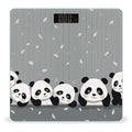 Funny Cute Panda Weight Scale Large Bathroom Scales Digital Weight with Bright LED Display Non Slip Automatic Weighing Scale Fashion Weighing Machine for Body