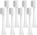 8-12pcs Toothbrush Replacement HeadsCompatible for Soft Nano Bristles Brush for Sensitive Care(8 Pcs)