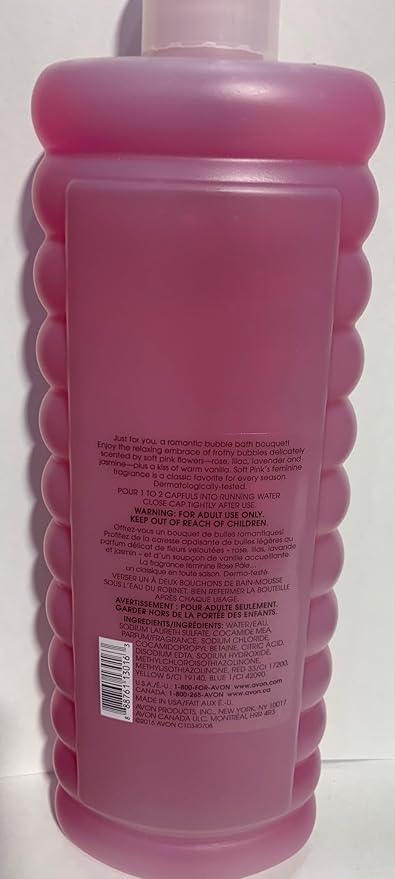 Avon Bubble Delight Cherry Blossom Bubble Bath 24 Oz.