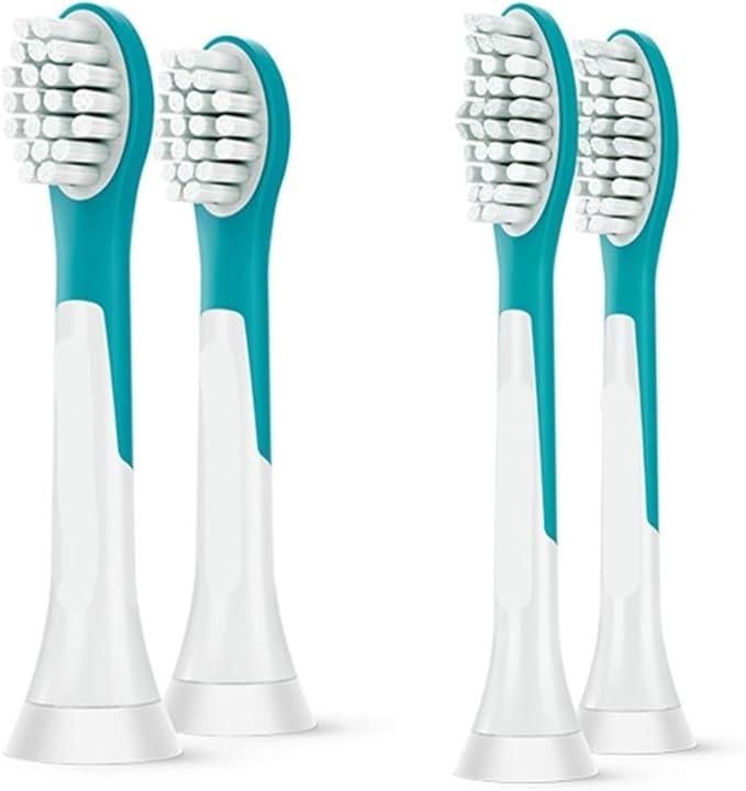 Compatible for Philips Sonicare Electric Toothbrush Headfor Mini Tooth Brush Replacement Head 2 Pcs Compatible with HX63X2 Model(HX6042 for 7yr Kids)
