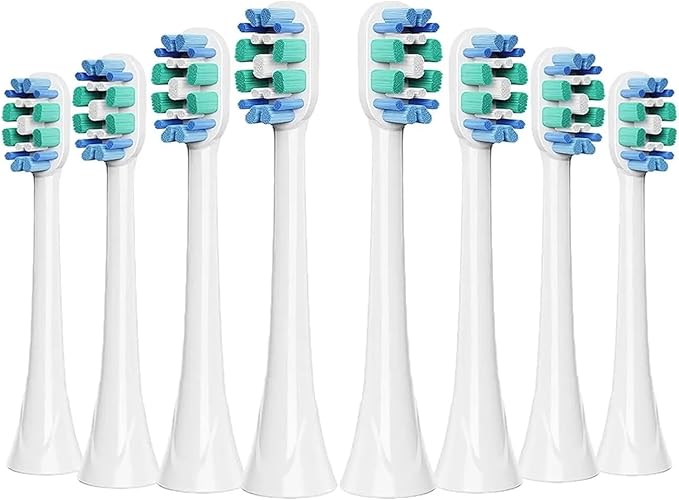4/8/12/16PCS Replacement Toothbrush HeadsCompatible for Phili Sonic Care C3 Gum 9054/65(8pcs)