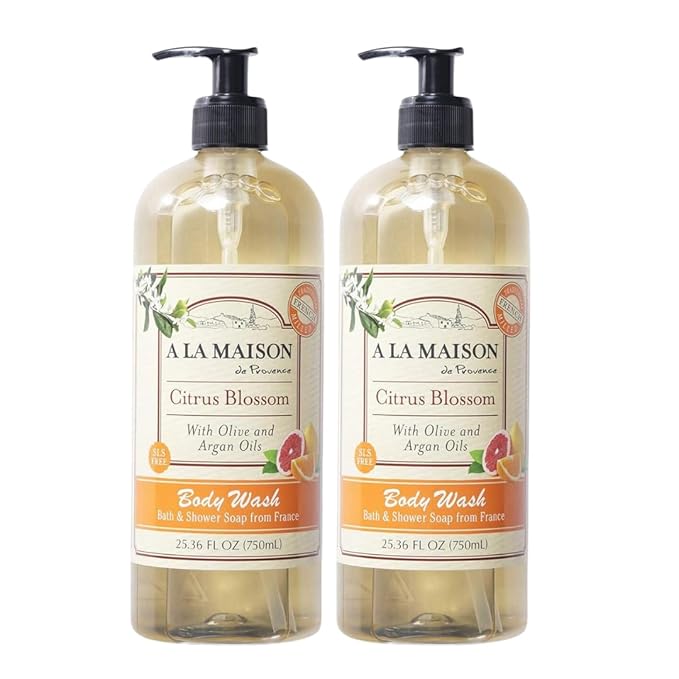 A LA MAISON Body Wash Citrus Blossom 25.36 Fluid Ounce 2Pack