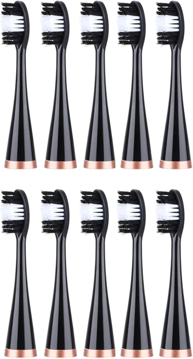 10pcs/lot Ultrasonic Electric Toothbrush Heads Replacement Brush for Whitening Teeth(Large)