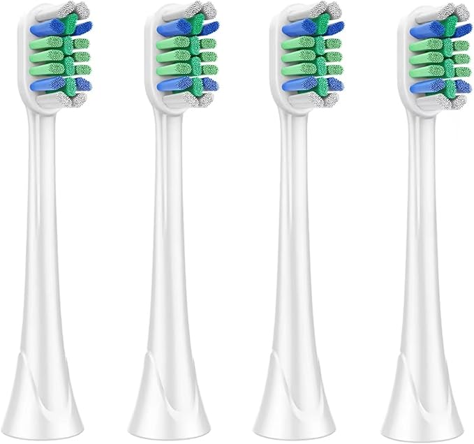 Replacement Toothbrush Heads Compatible for Philips Sonicare for C3 C2 G2 Electric Brush for Control(Blue)
