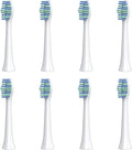 Replacement Toothbrush HeadCompatible for SOUNESS Electric SN801/ST903/ST901/ST905/ST802/SN-P1(8white Cleaning)
