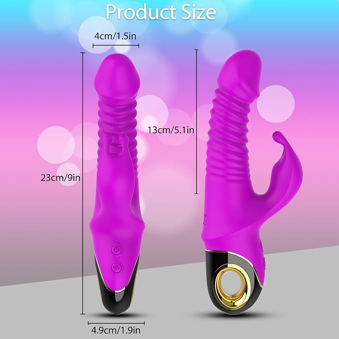 Portable Vibrating Massager -Clitioral Sucker Relaxes Muscles Viboators Toy 10 Modes Couples - for Body and Back Foot Silent Personal for Sports Massage Adult Tools Relaxation (Purple)