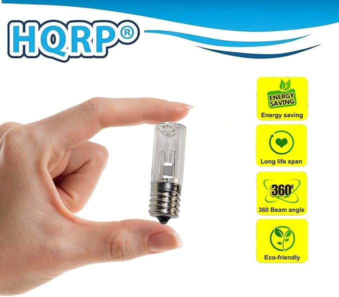 HQRP 4-Pack Bulbs Compatible with Philips Sonicare Part # 423502504291 &amp 423509004221 Sonicare Oral Appliances