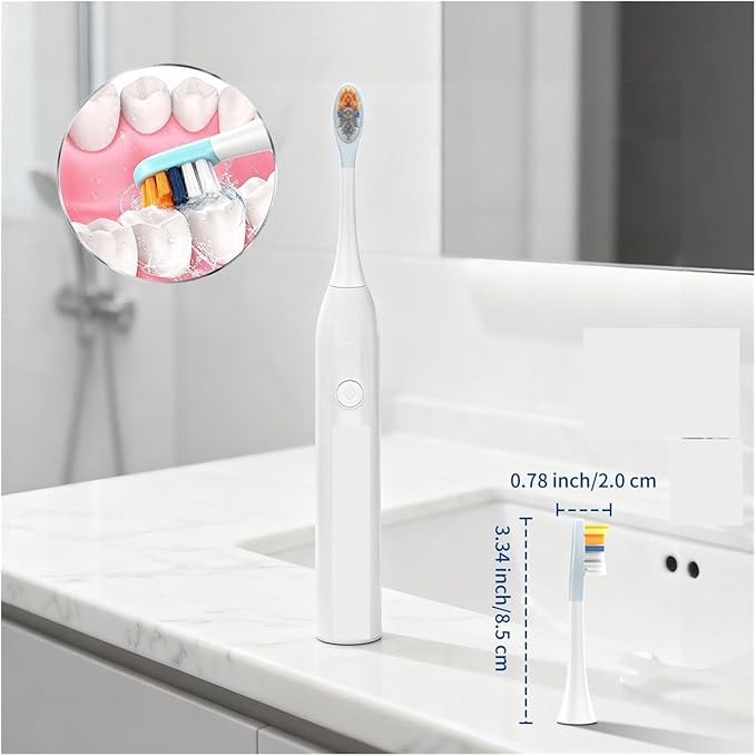 Compatible for YD02/04 Replacement Brush Heads(8pcs)