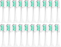 Compatible for Xiaomi Mijia T300/T500/T700 Sonic Electric Toothbrush Heads Replaceable Refill Nozzles 4 Colors(20Green)