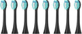 Compatible For Sonicool Electric Toothbrush Head 051B Cleaning Replacement Head DuPont Bristle Replacement Brush Heads Nozzles8/16pcs(8PCS BLACK)